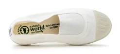 Natural World Ballerines-Apricot