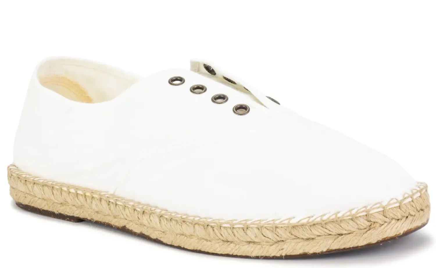 Natural World Espadrilles-Obi Blanc