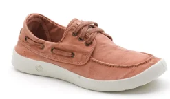 Natural World Chaussures Bateau-Old Malva