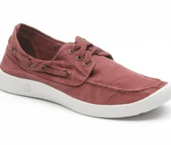 Natural World Chaussures Bateau-Old Malva